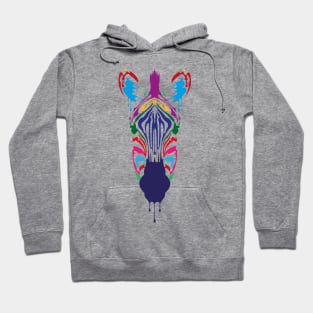 Colourful zebra Hoodie